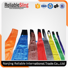 Cargo Lifting Rigging Hardware Double Ply Webbing Sling